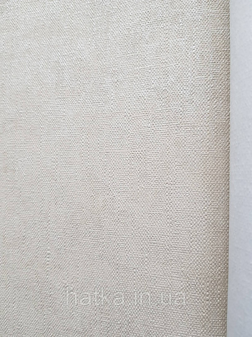 Шпалери вінілові на флізелін гарячого тиснення Marburg Shades однотонні світло бежеві Київ - фото 3