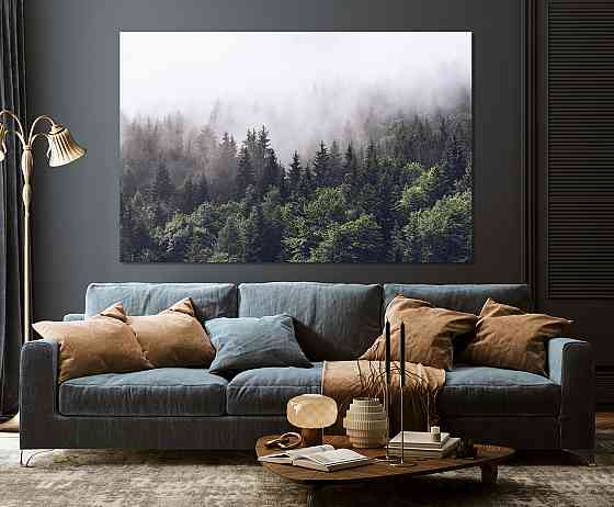 Картина полотно у вітальню / спальню  Природа Ліс   MLP_381 ( 60х30см ) 40x80 см Київ