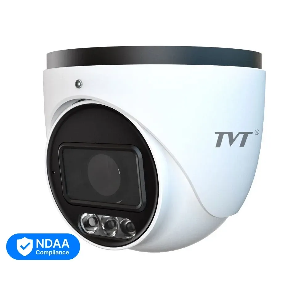 IP-відеокамера 8Mp TVT TD-9585S4-C(D/AZ/PE/AW3) White f=2.8-12mm, ІЧ+LED-підсвічування, з мікрофоном (77-00415) Київ - фото 1