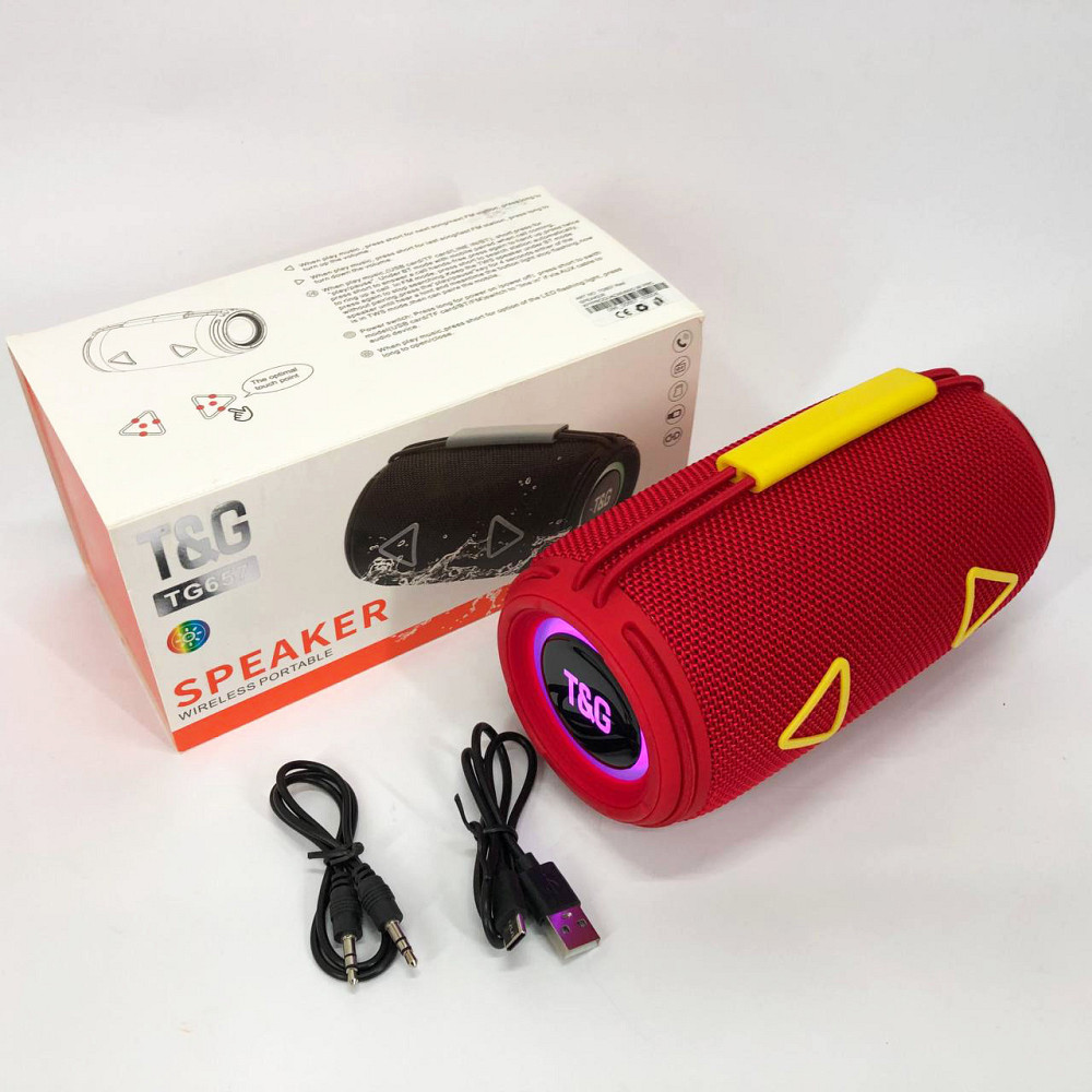 Якісна Bluetooth колонка, Світлова bluetooth колонка з хорошим звуком переносна для музики YO-77 Львів - фото 4