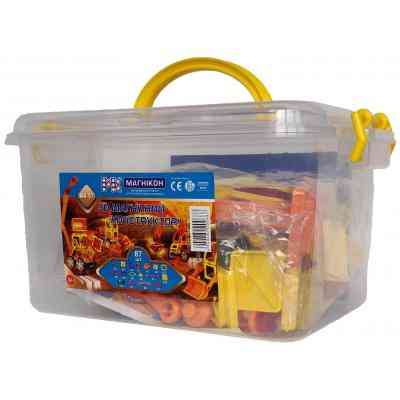 Конструктор Магнікон 87 деталей Plastic box (MK-87) Винница