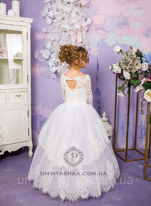 Длинное нарядное платье Ева на 4-6, 6-7, 8-10 лет Кривой Рог - изображение 5