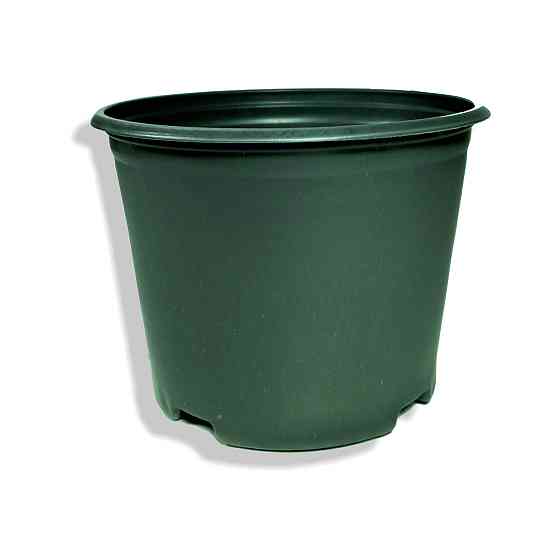 Стакан для розсади 380 мл пластиковий чорний, міцний, ящик 1950 штук Харків