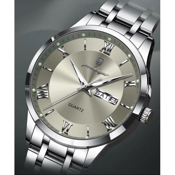 Мужские наручные часы Poedagar Berlin (Серебристый) Киев - изображение 6