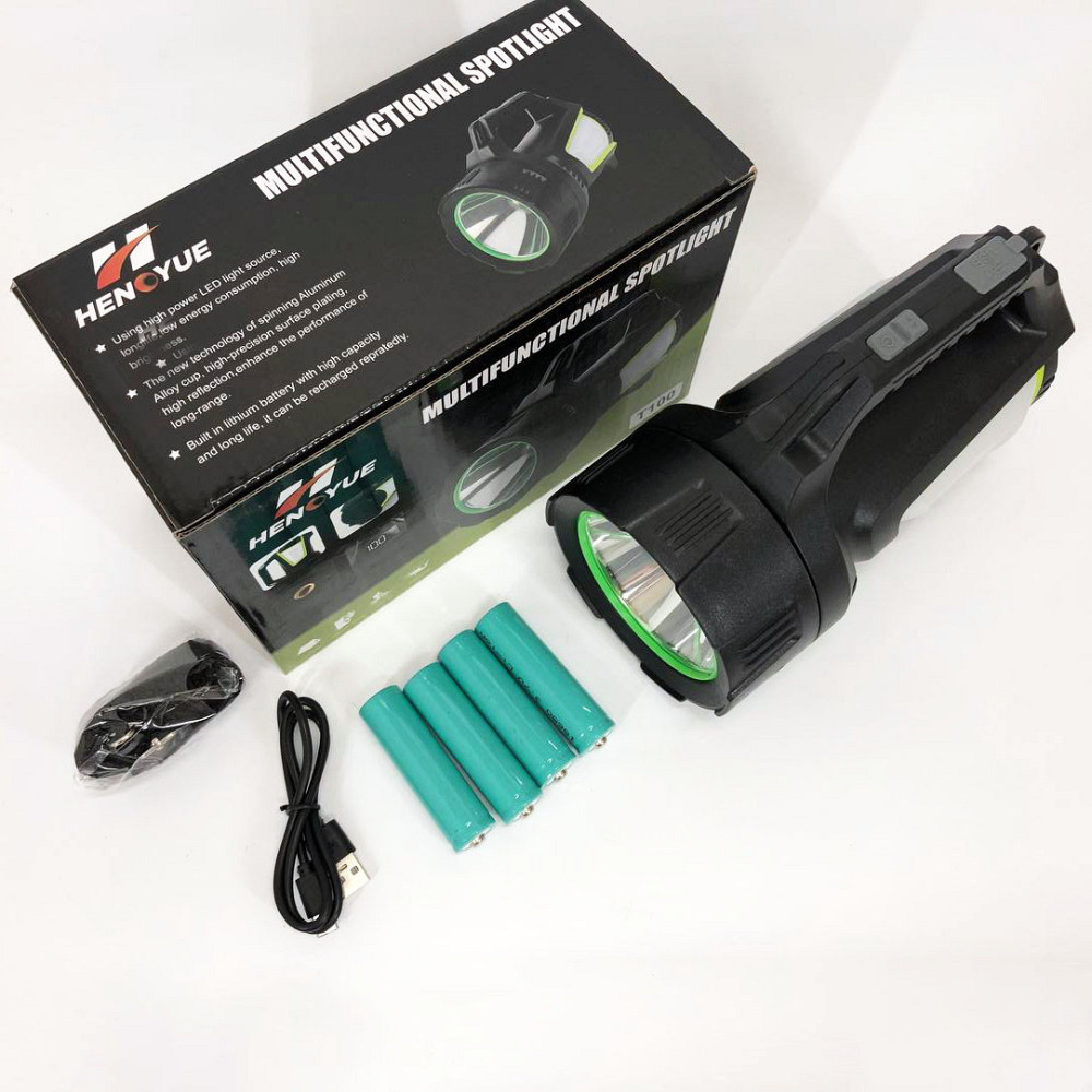 Ліхтарі для кемпінгу camping T100A-10W+2COB, Ліхтарик лампа для кемпінгу з MB-345 power bank Київ - фото 6