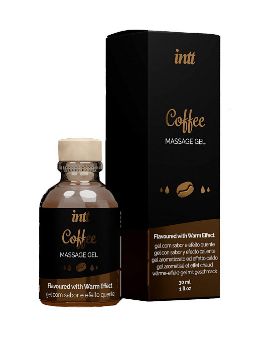 Масажний гель для інтимних зон Intt Coffee (30 мл) розігрівальний Sex Aura Київ - фото 1