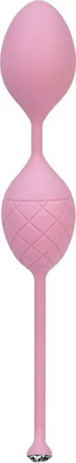 Розкішні вагінальні кульки PILLOW TALK - Frisky Pink з кристалом, діаметр 3,2 см, вага 49-75гр Львов - изображение 6