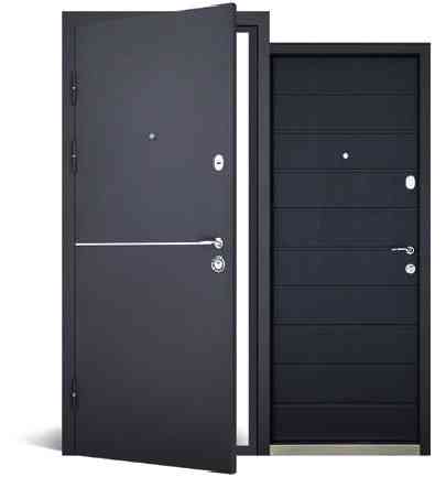 Вхідні двері Abwehr Defender Solid 0/RAL 8019Т + Vinorit Венге 960*2050 мм Двері вхідні з термоізоляцією Київ