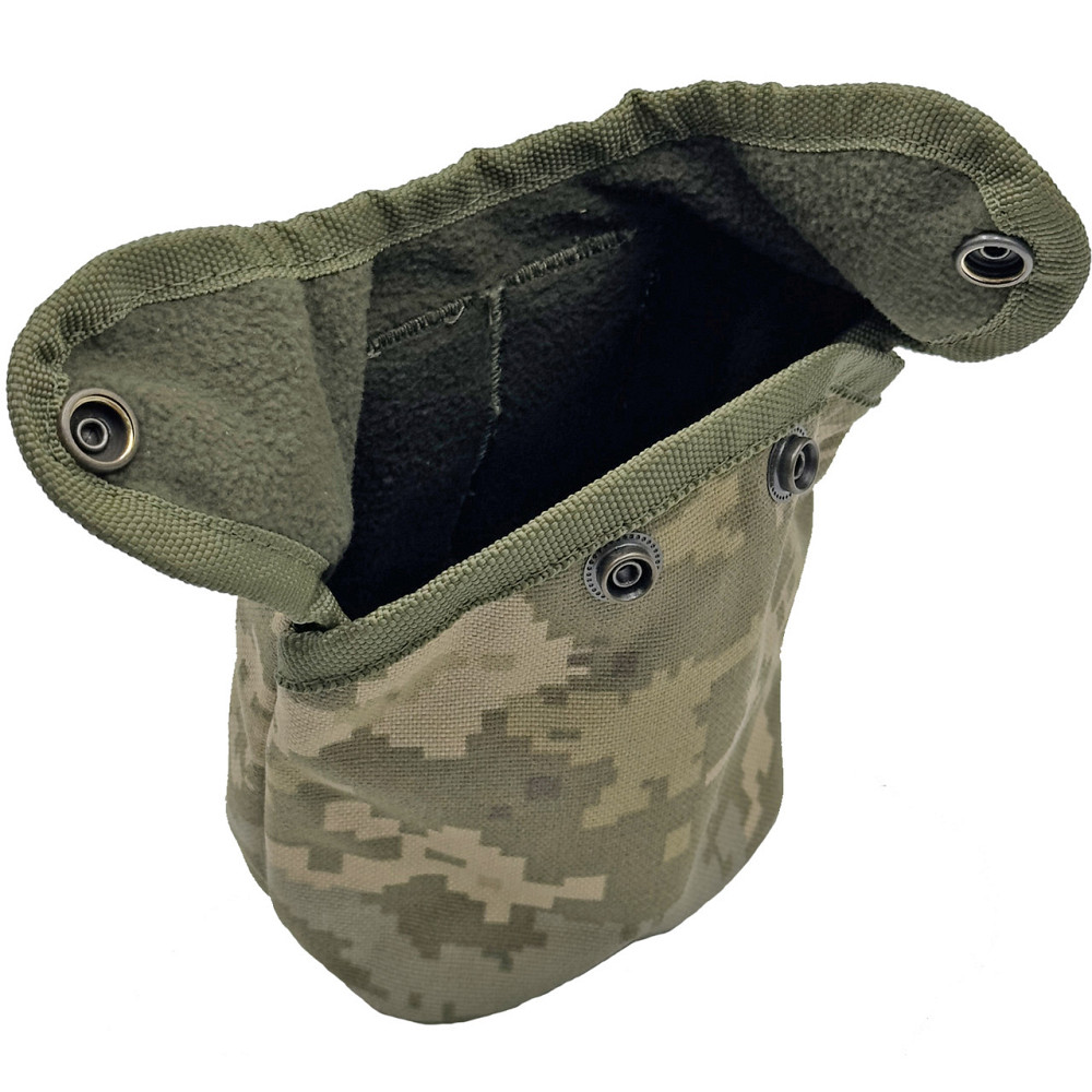 Фляга армійська 1л в чохлі Піксель ММ-14 Molle Cordura 1000 D Київ - фото 4