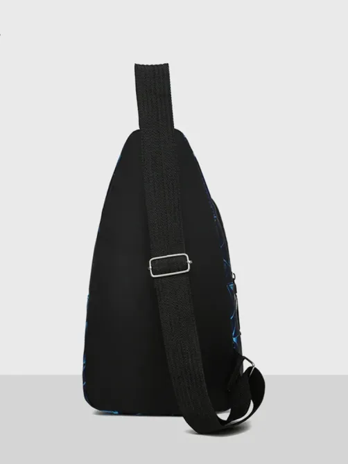 Сумка тактическая через плечо черно-коричневая - размер сумки 31*16*8см, 3 кармана спереди и 1 внутри, Унисекс Киев - изображение 6