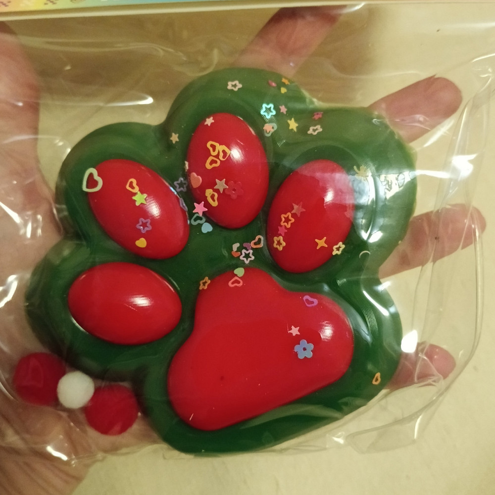 Лапки велика лапка сквіш антистрес лапка Табо Київ - фото 3