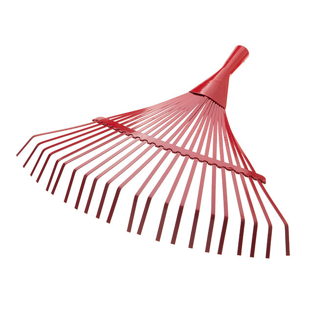 Граблі віялові посилені, 22 плоских прути INTERTOOL FT-3002 Київ - фото 1