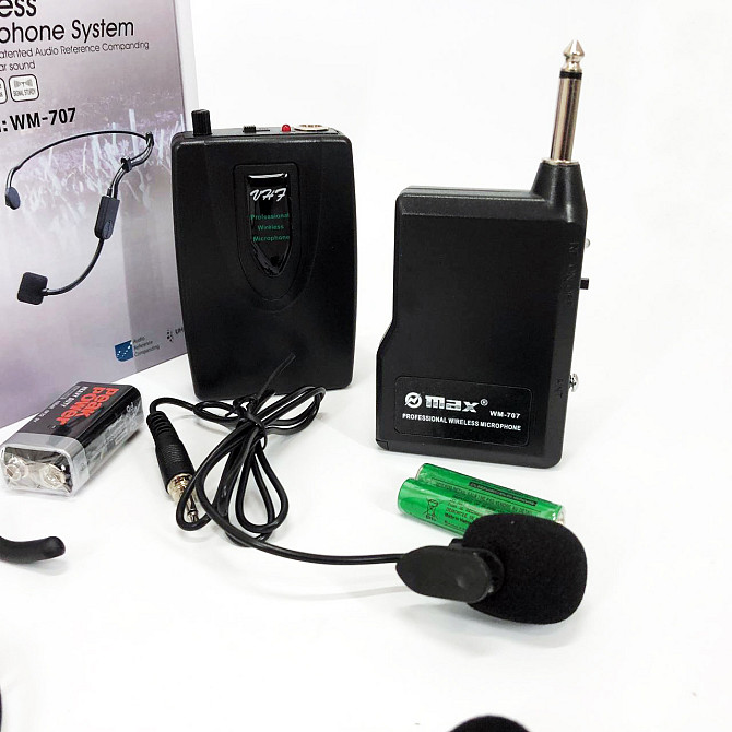 Микрофон DM SH 100C/wm-707 беспроводная гарнитура WG-97 Львов - изображение 3