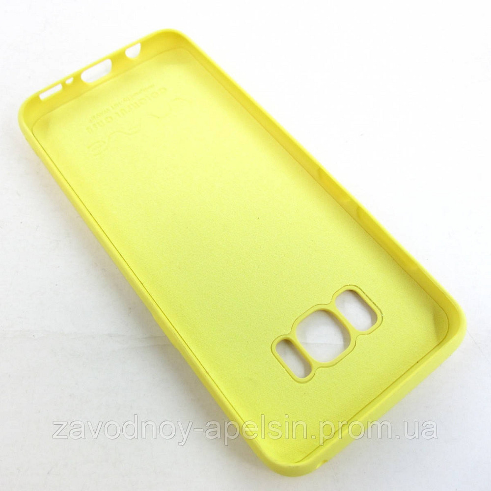 Samsung S8 G950 Чохол силіконовий Grand (жовтий) Одеса - фото 2