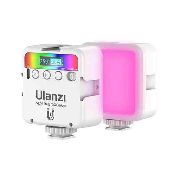 Відеосвітло Ulanzi Vijim RGB Light White (UV-2586 VL49 RGB) Київ