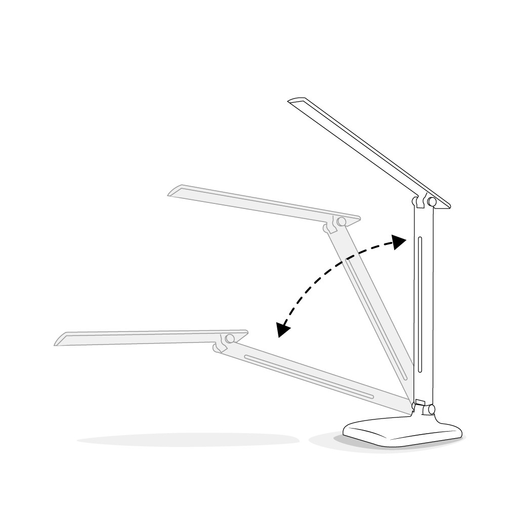 Світлодіодний настільний світильник Ardero DE1725ARD 9Вт 6500K рожевий Харків - фото 2