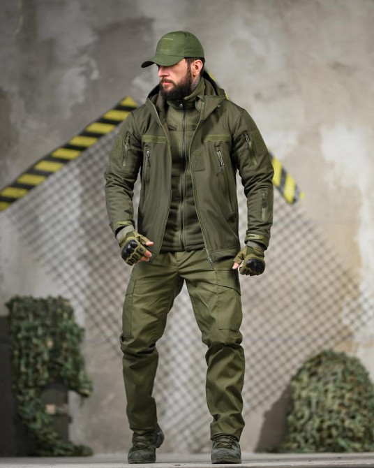 Тактический костюм 5в1 STABITEX олива ТР6728 XXXL Одесса - изображение 2