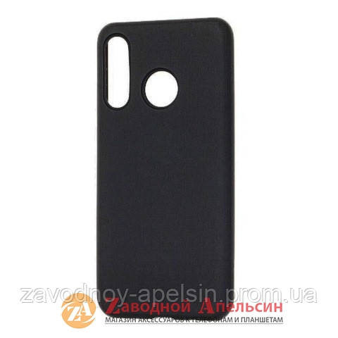 Huawei P30 lite (MAR-LX1M) силіконовий чохол Grand black Одеса - фото 1