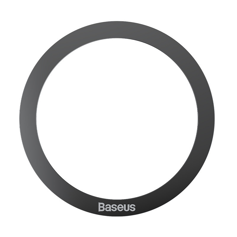 Пластина для магнітного тримача Baseus Halo Series Magnetic Metal Ring（2pcs/pack）Black Одеса - фото 1