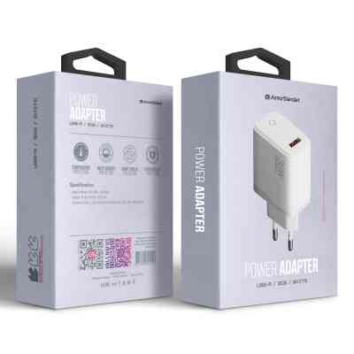 Зарядное устройство Armorstandart AR013 USB-A 30W white (ARM84424) Винница