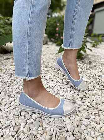 NEW ROSE Сліпони жіночі NEW ROSE C21B блакитні (літо, тканина) (1362) 37-42 Коломыя