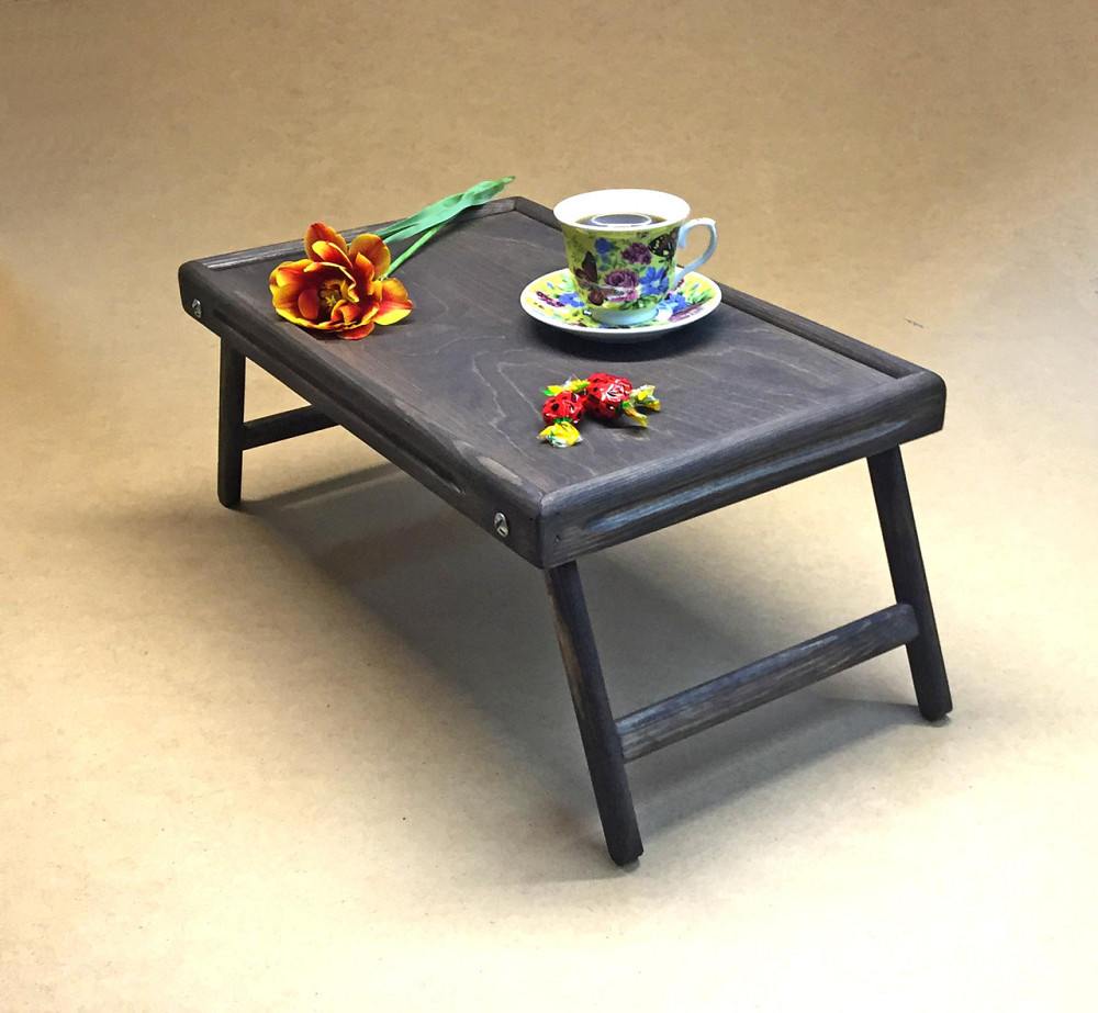 Столик-піднос для сніданку "Даллас" мокко Миколаїв - фото 1