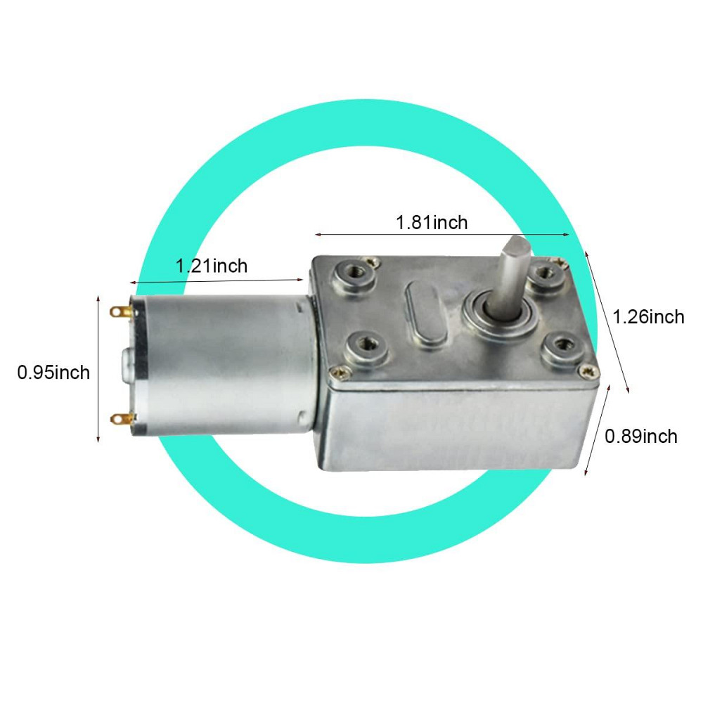 Редукторний мотор JGY-370 12 В 200 об/хв Київ - фото 5