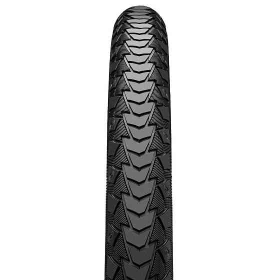 Покрышка Continental Contact Plus, 28" | 700 x 35C | 28 x 1 3/8 x 1 5/8, черная, не складная, светоотражающая Киев