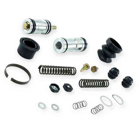 Ремкомплект тормозного цилиндра ГАЗ 53, 3307 2-х секционный полный поршень максимальний для цилиндра с бачком главного Мукачево