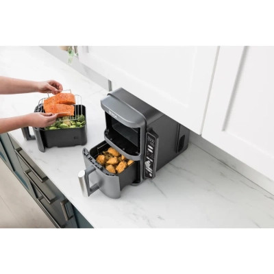 Мультипечь Ninja Double Stack XL 2-Level Air Fryer 9,5 л (SL400EU) Винница - изображение 4