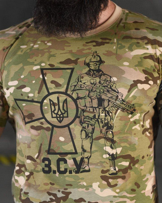 Футболка ЗСУ мультикам fighter ВТ7753 Одеса - фото 6