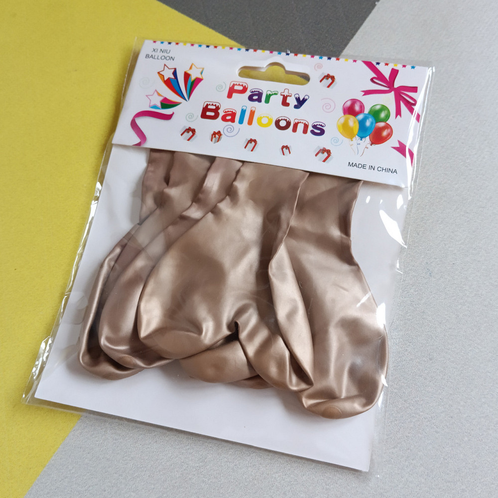 Набор воздушных шаров сердце хром 5шт. Киев - изображение 1