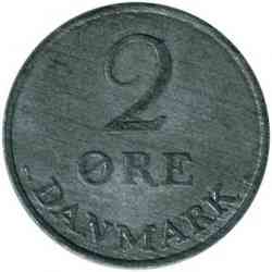 Монета 2-ре. 1948-1972 рік, Данія. (В) Полтава
