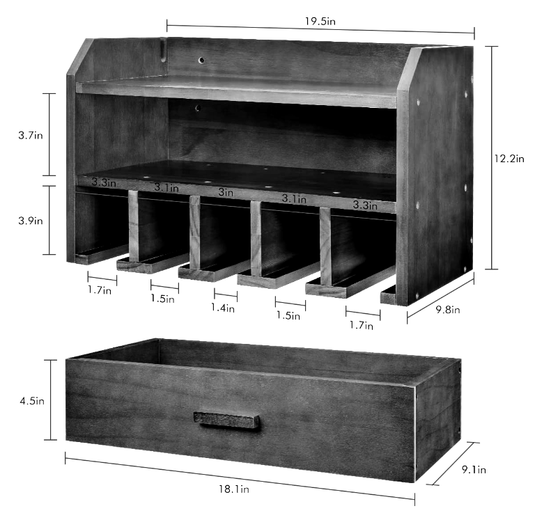 Органайзер для шуруповёртов 