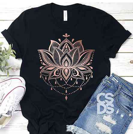 Футболка женская с принтом  44 Черная 2634325593 Днепр