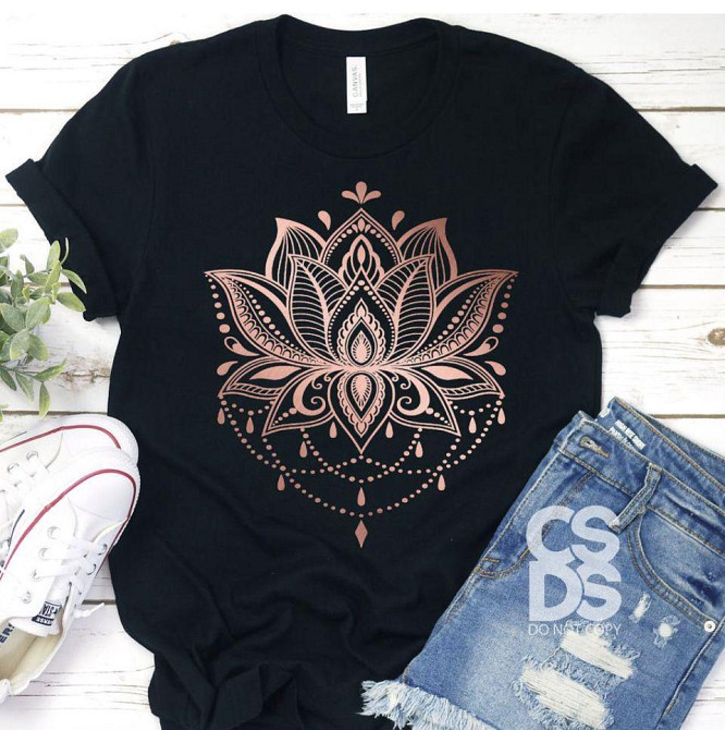 Футболка женская с принтом  44 Черная 2634325593 Днепр - изображение 1