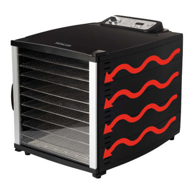 Сушка для овощей и фруктов Sencor SFD 7000BK Винница - изображение 12