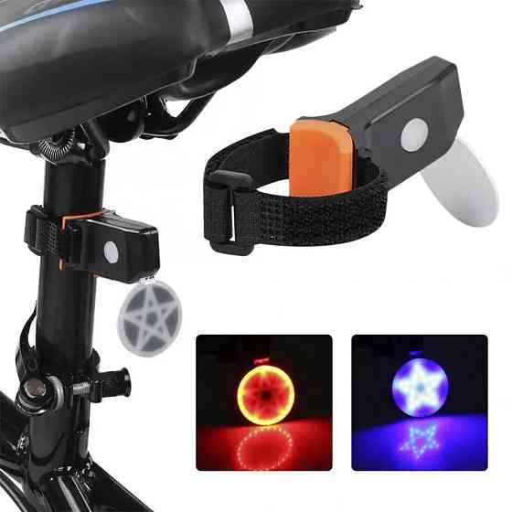 Стоп-сигнал з USB на задню раму велосипеда CYGM-209 Луцьк