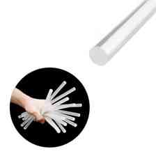 Стрижні клейові d-11.2 х 300 мм прозорі 1 кг (картонна упаковка) Мукачево