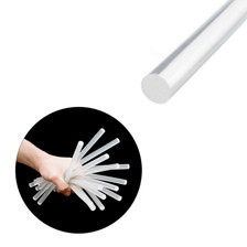 Стержни клеевые d-11.2 х 300 мм прозрачные 1 кг (картонная упаковка) Мукачево - изображение 3