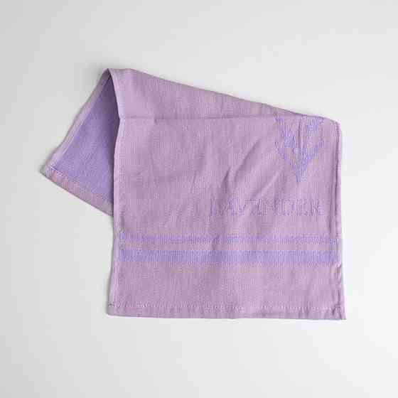 Полотенце кухонное Lavender 30x50 см пестротканое 260 г/м2 100% хлопок (Сиренево-лиловый) Сумы