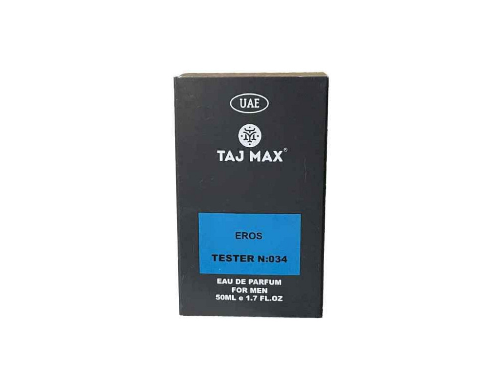 Парфумована вода для чоловіків 50мл тестер №034 VERSACE EROS ТМ Taj Max   Solmir Київ - фото 1