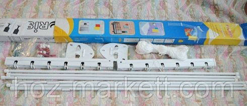 Сушилка 1.8 метра для белья настенно-потолочная усиленная на шесть прутьев Харьков - изображение 8