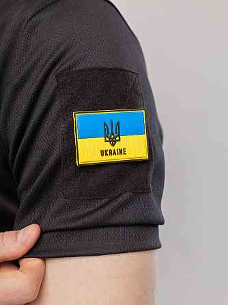 Мілітарі футболка кулмакс чорна чоловіча Pobedov Recon Київ