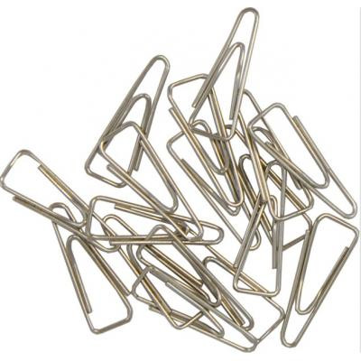 Скрепки канцелярские Buromax 25мм, nickel-plated, triangular, 100шт (BM.5007) Винница - изображение 2