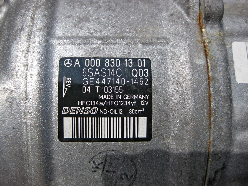 Mercedes-Benz  A0008301301 Компресор кондиціонера для двигунів OM654 R4 2.0 diesel OM656 R6 3.0 Одеса - фото 3