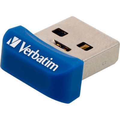 USB флеш накопичувач Verbatim 16GB Store &apos;n&apos; Stay NANO Blue USB 3.0 (98709) Вінниця - фото 4