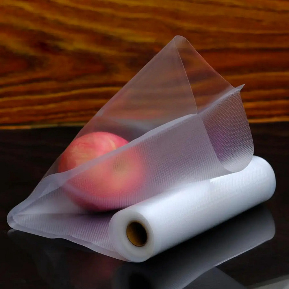 Пакети для вакууматора 5 м*25см, рулон / Вакуумні рулонні пакети для зберігання їжі Київ - фото 8