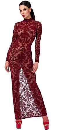 Сукня Noir Handmade F383 Kink Royal gown/long dress XL Sex Aura Київ