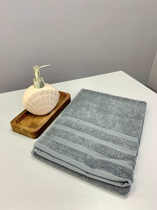 Рушник махровий Ideal Textile Косичка однотонний щільність 500 г/м2 50х100 см (56860731) Чернівці - фото 8